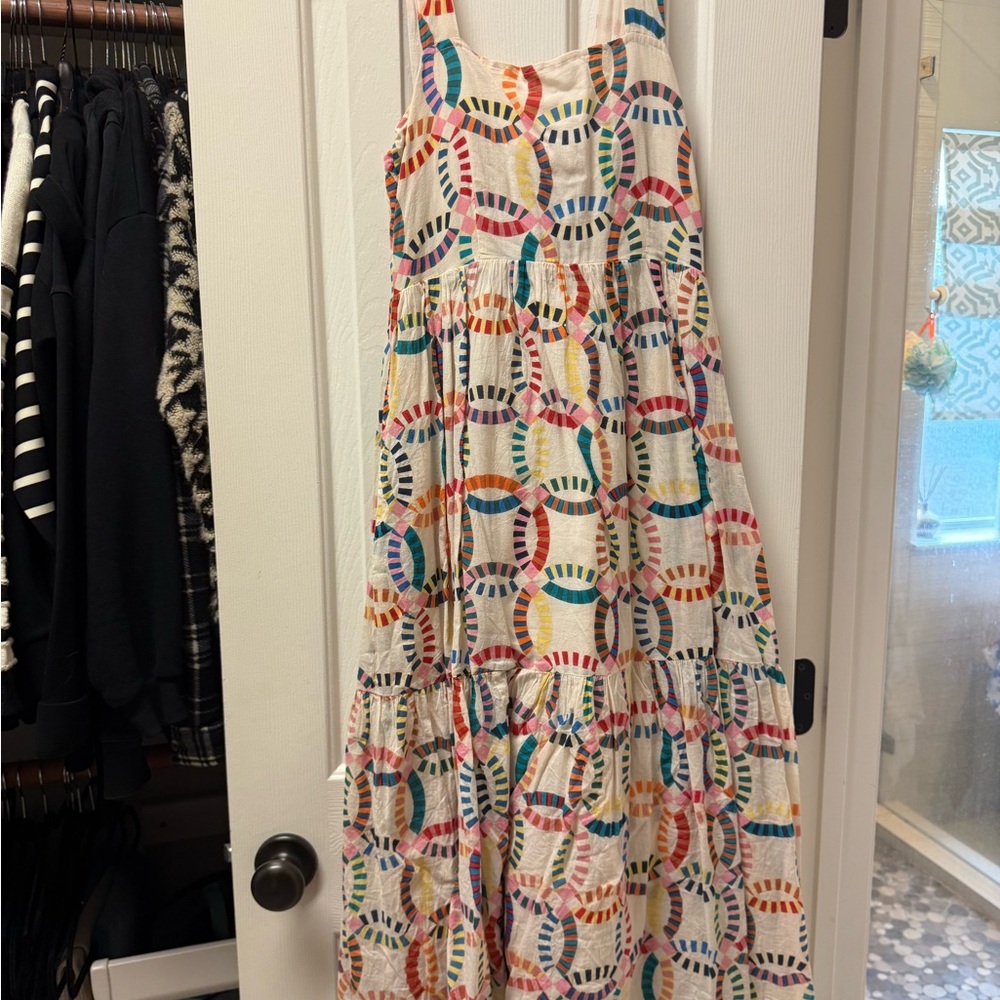 Pink Chicken Multicolor Spiral Dress